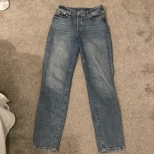 Mom jeans high waisted